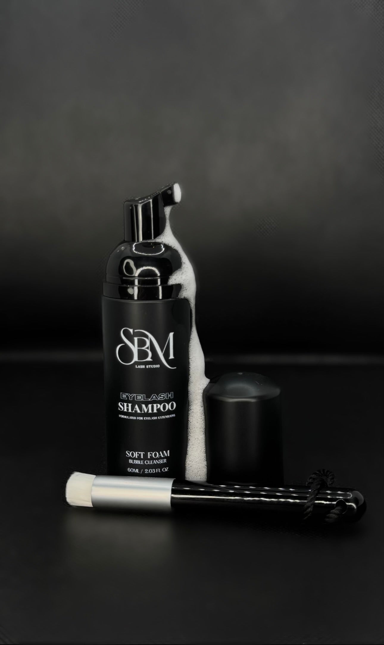 Soft foam bubble cleanser
